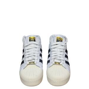 2024 Adidas Superstar XLG Mid White Black Men's Size 9.5 IG8273 good condition